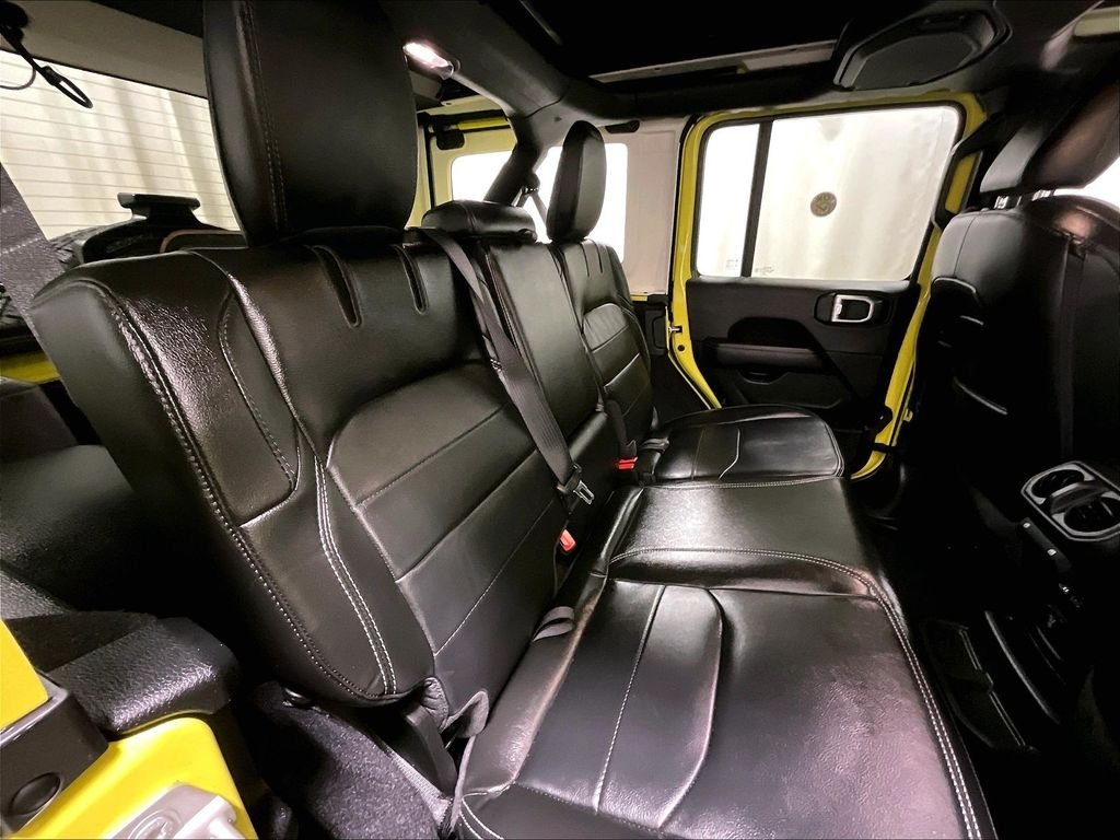 Used 2022 Yellow Jeep Unlimited Sahara 4xe image 16