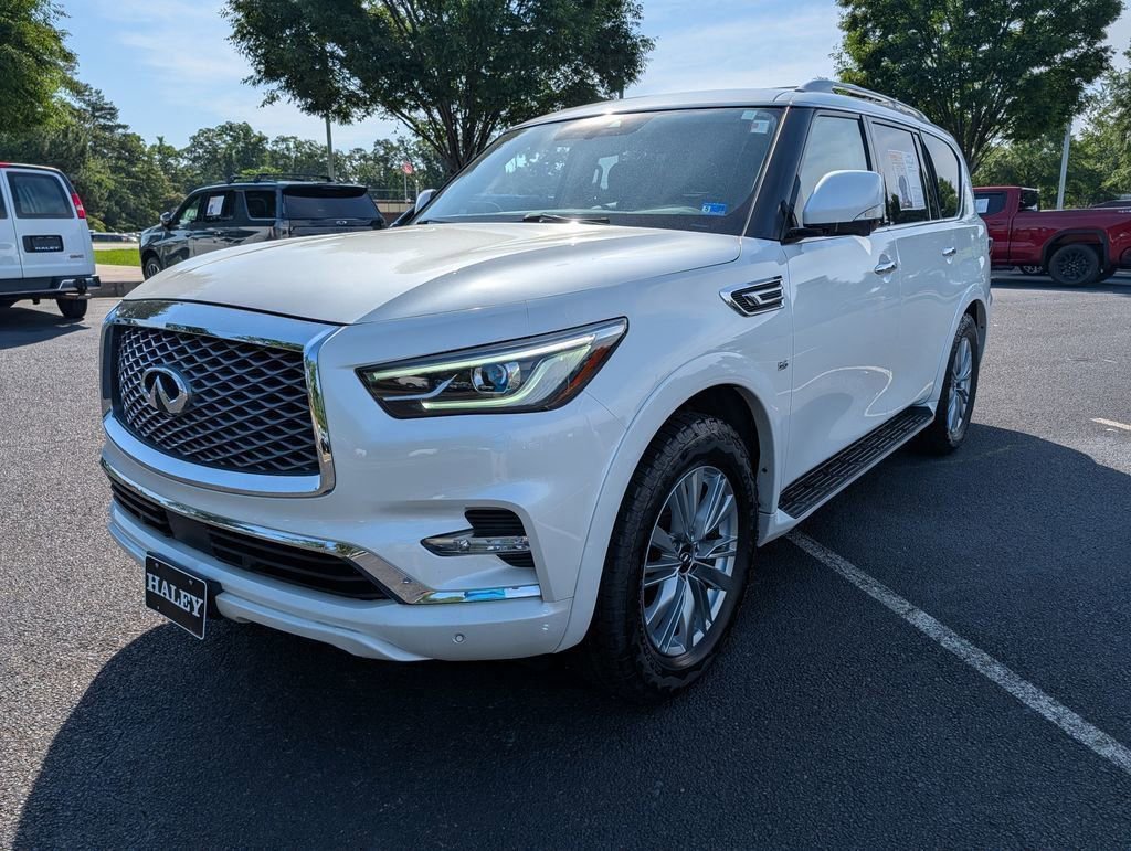 Used 2019 Moonstone White INFINITI LUXE image 4