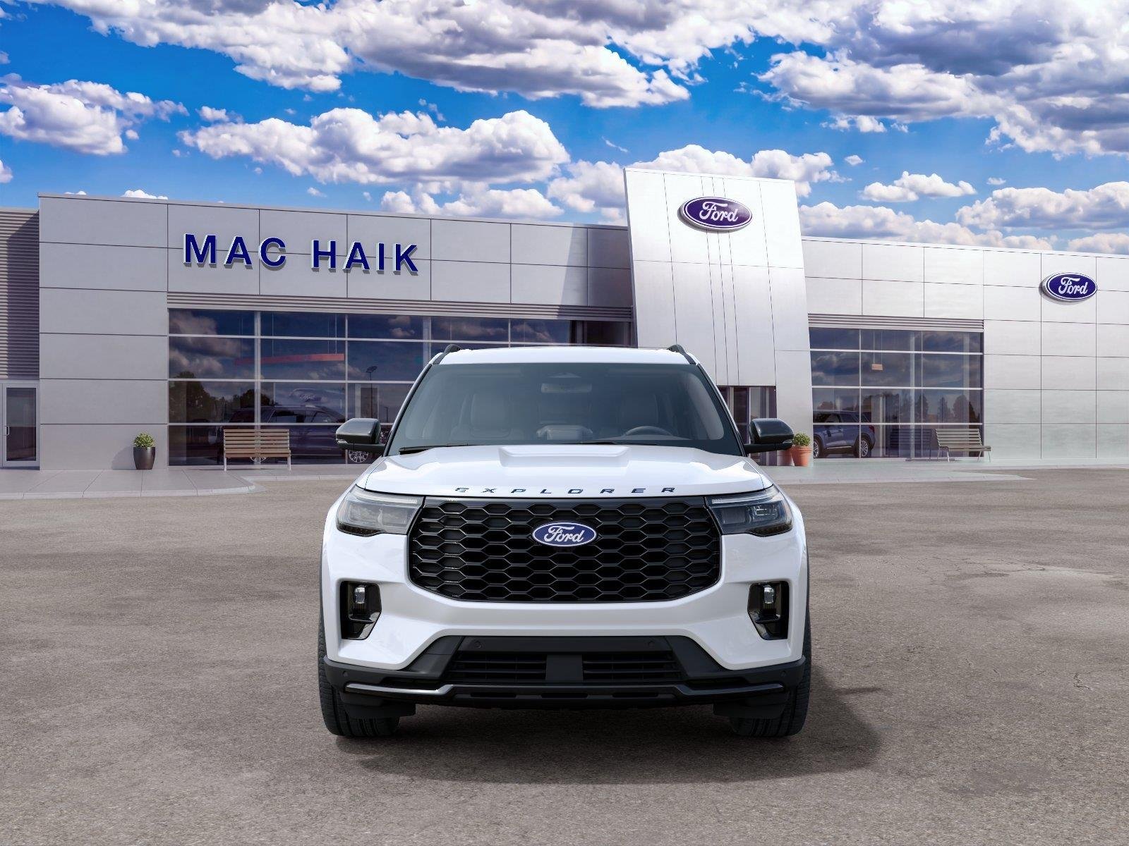 New 2027 Star White Metallic Tri-Coat Ford ST-Line image 3