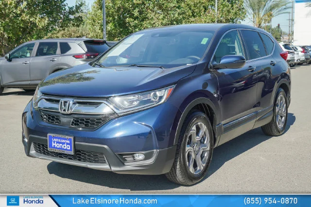 Used 2017 Obsidian Blue Pearl Honda EX-L image 4