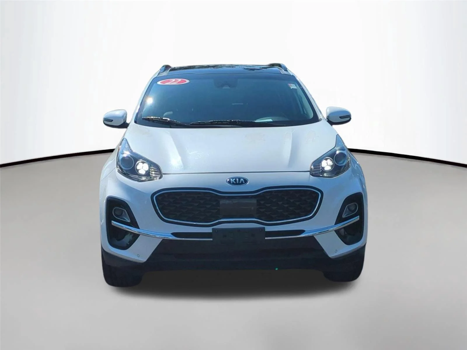 Used 2022 Snow White Pearl Kia EX image 8