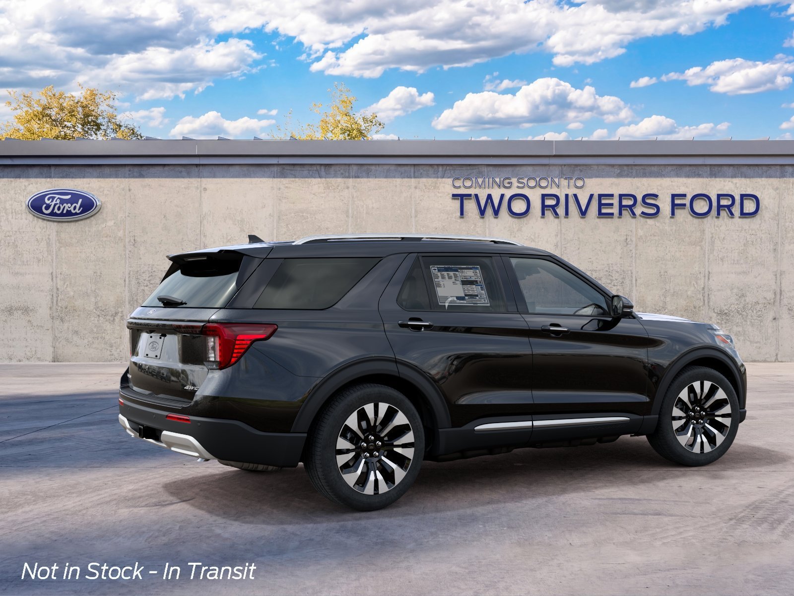 New 2027 Agate Black Metallic Ford Platinum™ image 6