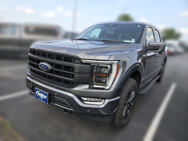 Certified Used 2022 Carbonized Gray Metallic Ford Lariat image 3