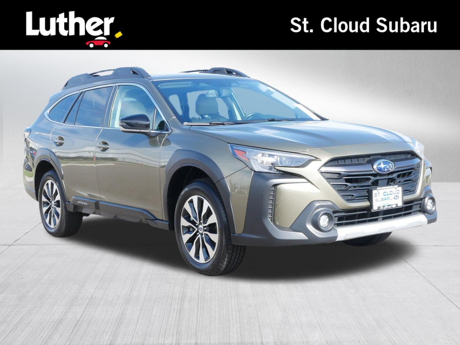 Used 2024 Autumn Green Metallic Subaru Limited image 1
