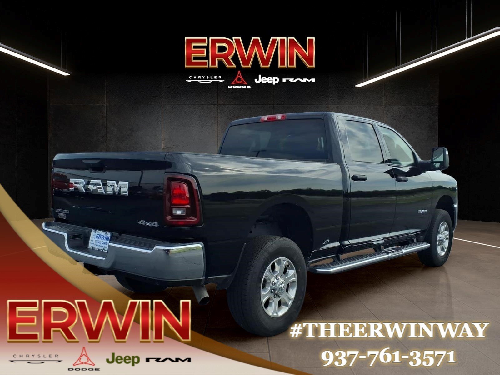 Certified Used 2026 Black Clear Coat RAM Big Horn image 7