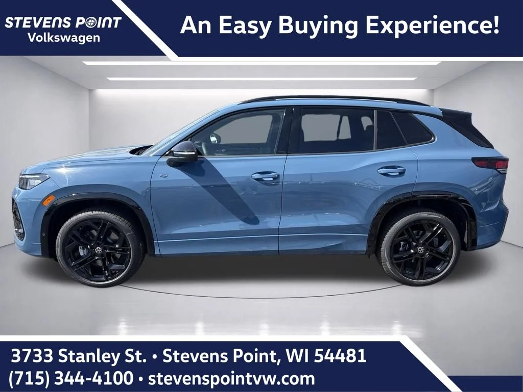New 2026 Monterey Blue Pearl Volkswagen 2.0T SE R-Line Black image 2