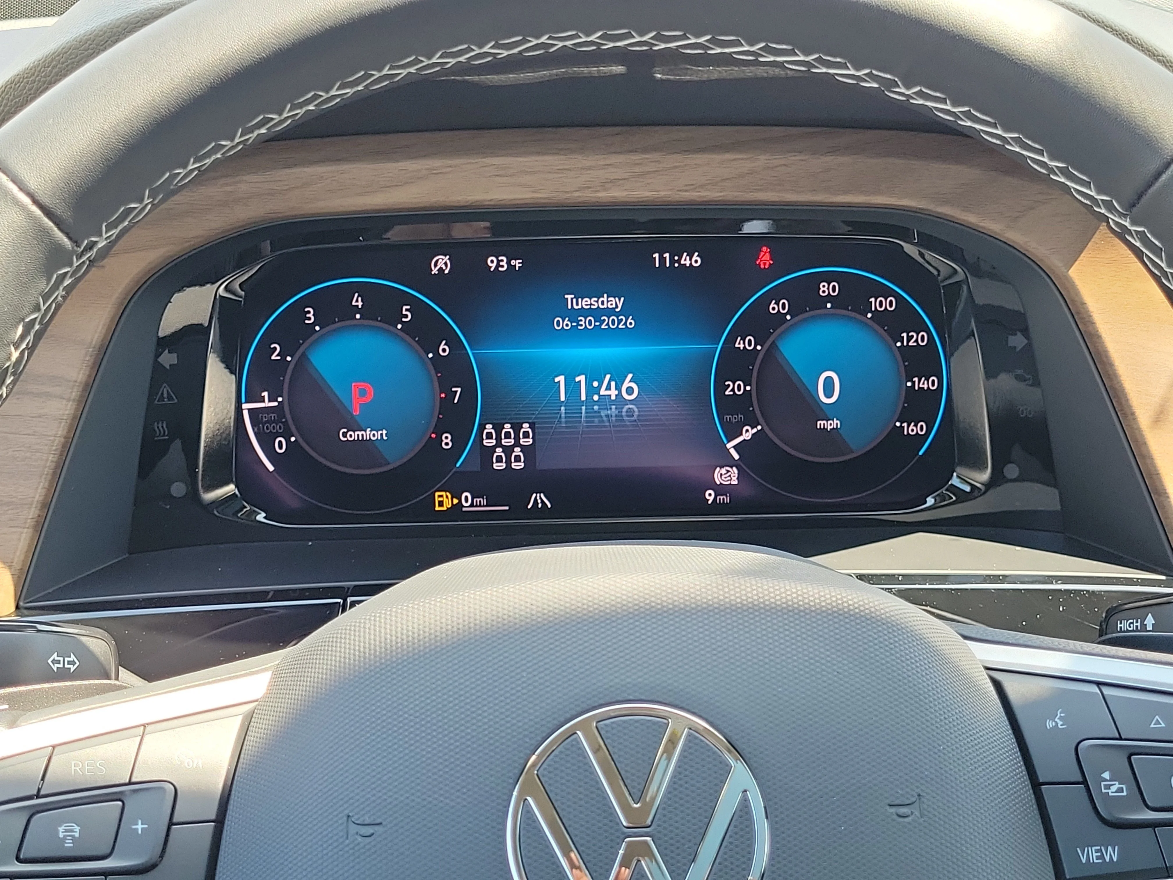 New 2026 Black Volkswagen SE w/Technology image 28
