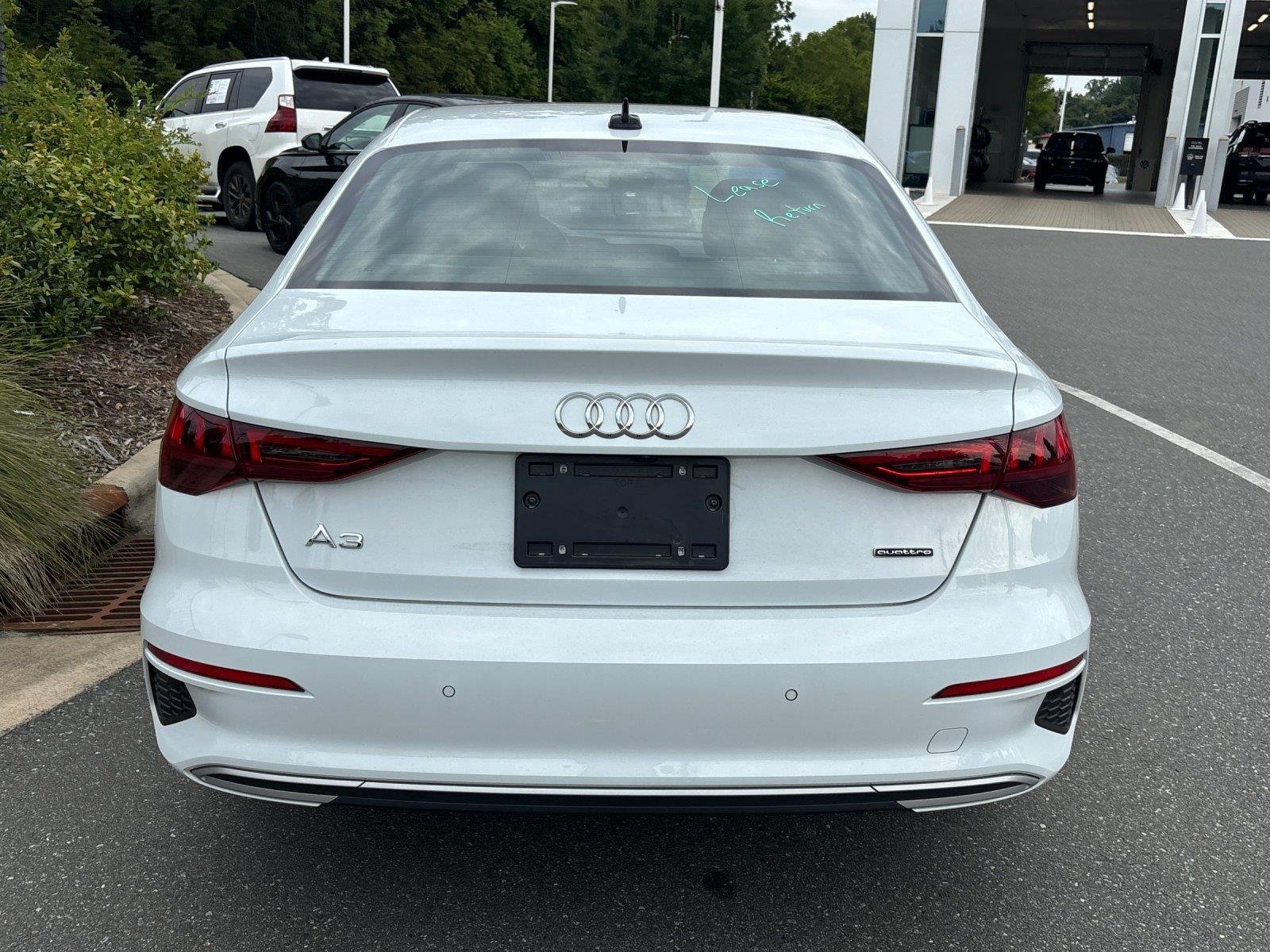 Used 2023 Glacier White Metallic Audi Premium Plus image 4