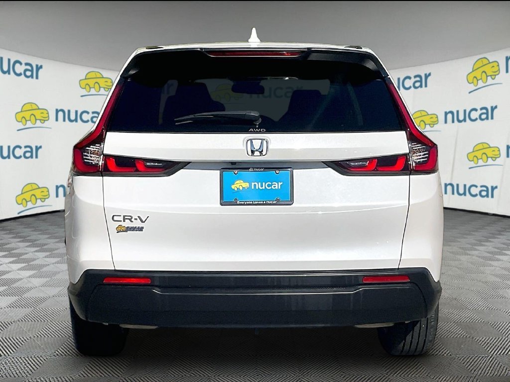 Used 2024 Platinum White Pearl Honda EX image 5