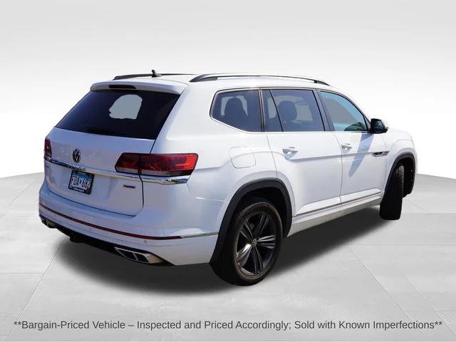 Used 2021 White Volkswagen 3.6L V6 SE w/Technology R-Line image 3