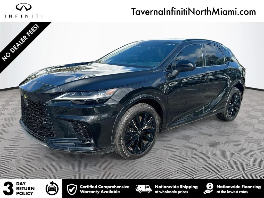 Used 2024 Black Lexus 500h F SPORT Performance image 1
