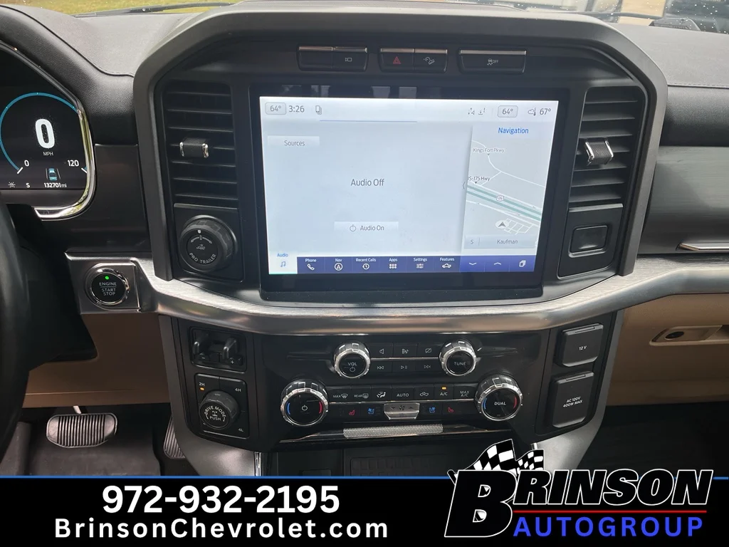 Used 2022 Agate Black Metallic Ford LARIAT image 10