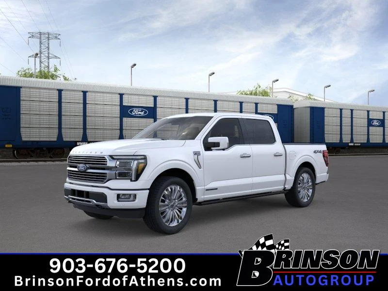 New 2026 Star White Metallic Tri-Coat Ford Platinum® image 1