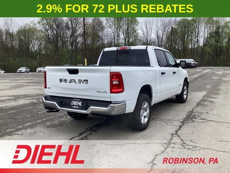 New 2026 Bright White Clear-Coat Exterior Paint RAM Tradesman image 7