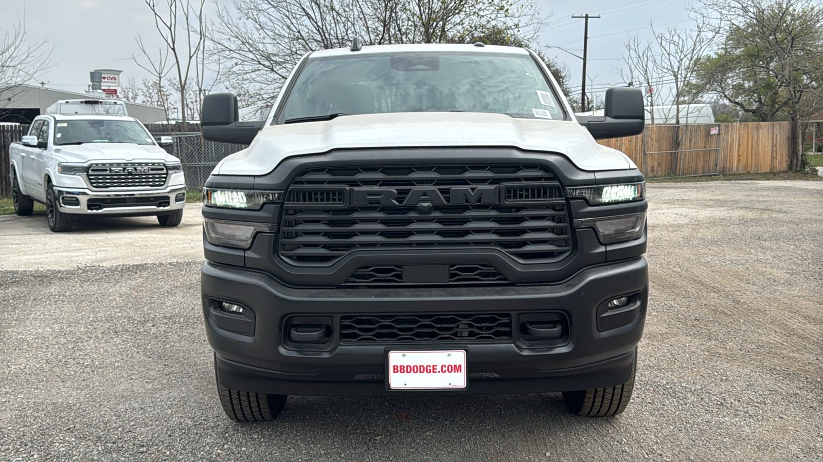 New 2026 Bright White Clear-Coat Exterior Paint RAM Tradesman image 2