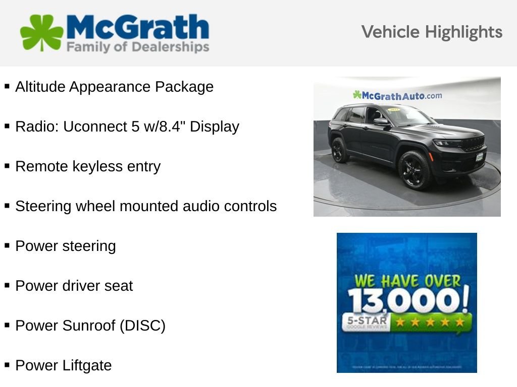 Used 2023 Black Jeep Altitude X image 7