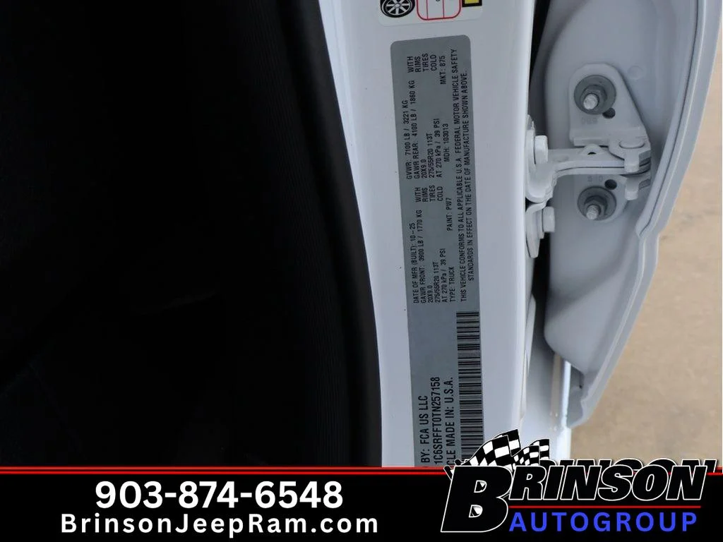 New 2026 Bright White Clearcoat RAM Lone Star image 20