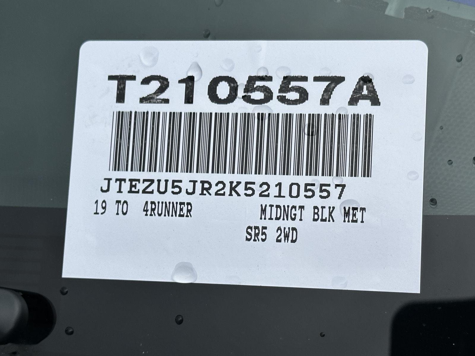 Used 2019 Midnight Black Metallic Toyota SR5 image 15