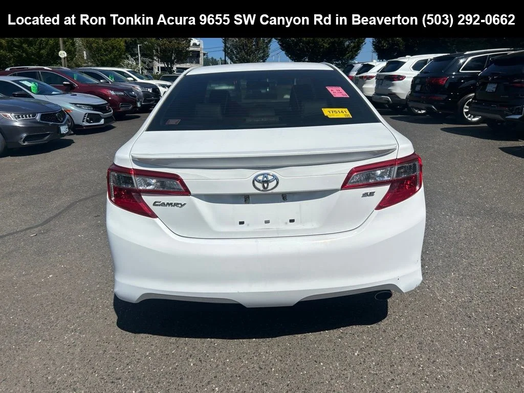 Used 2013 Super White Toyota SE image 5