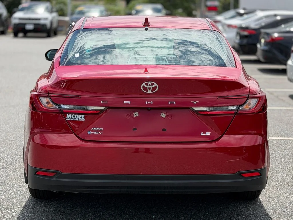 Certified Used 2025 Red Toyota LE image 4