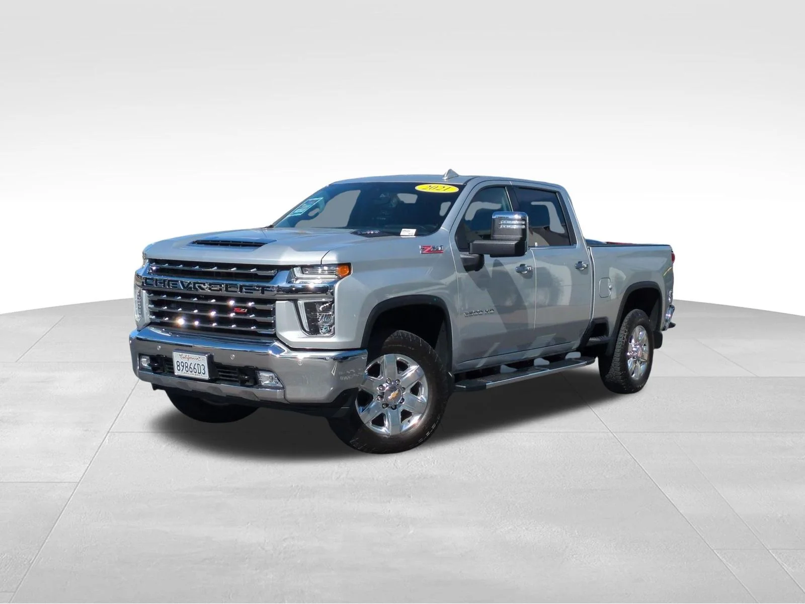 Used 2021 Silver Chevrolet LTZ image 1