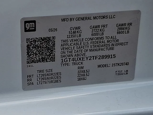 New 2026 Glacier White Tricoat GMC Denali Ultimate image 24