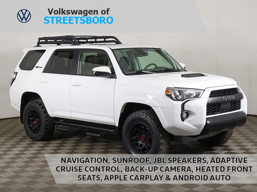 Used 2021 Super White Toyota TRD Pro image 1
