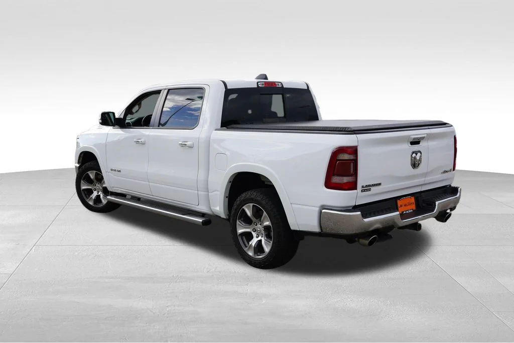 Used 2021 Bright White Clearcoat Ram Laramie image 7