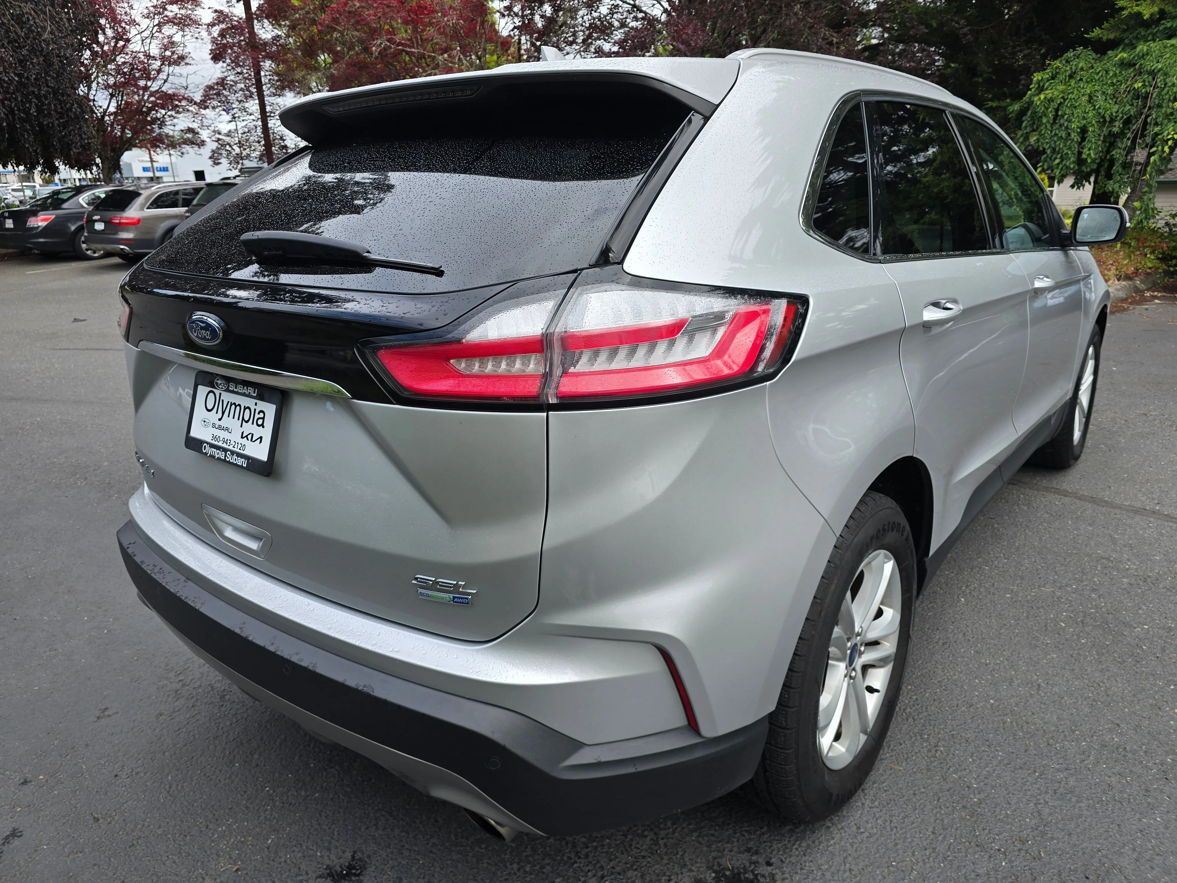 Used 2019 Ingot Silver Metallic Ford SEL image 4