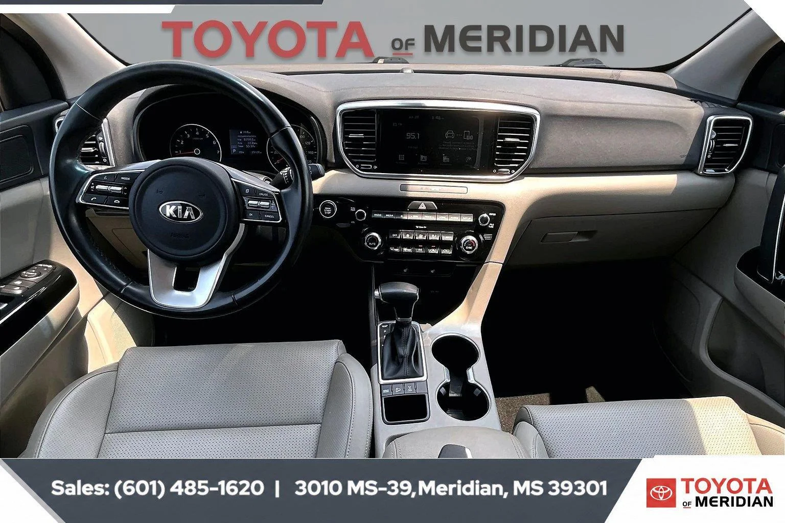 Used 2021 Pacific Blue Kia EX image 13