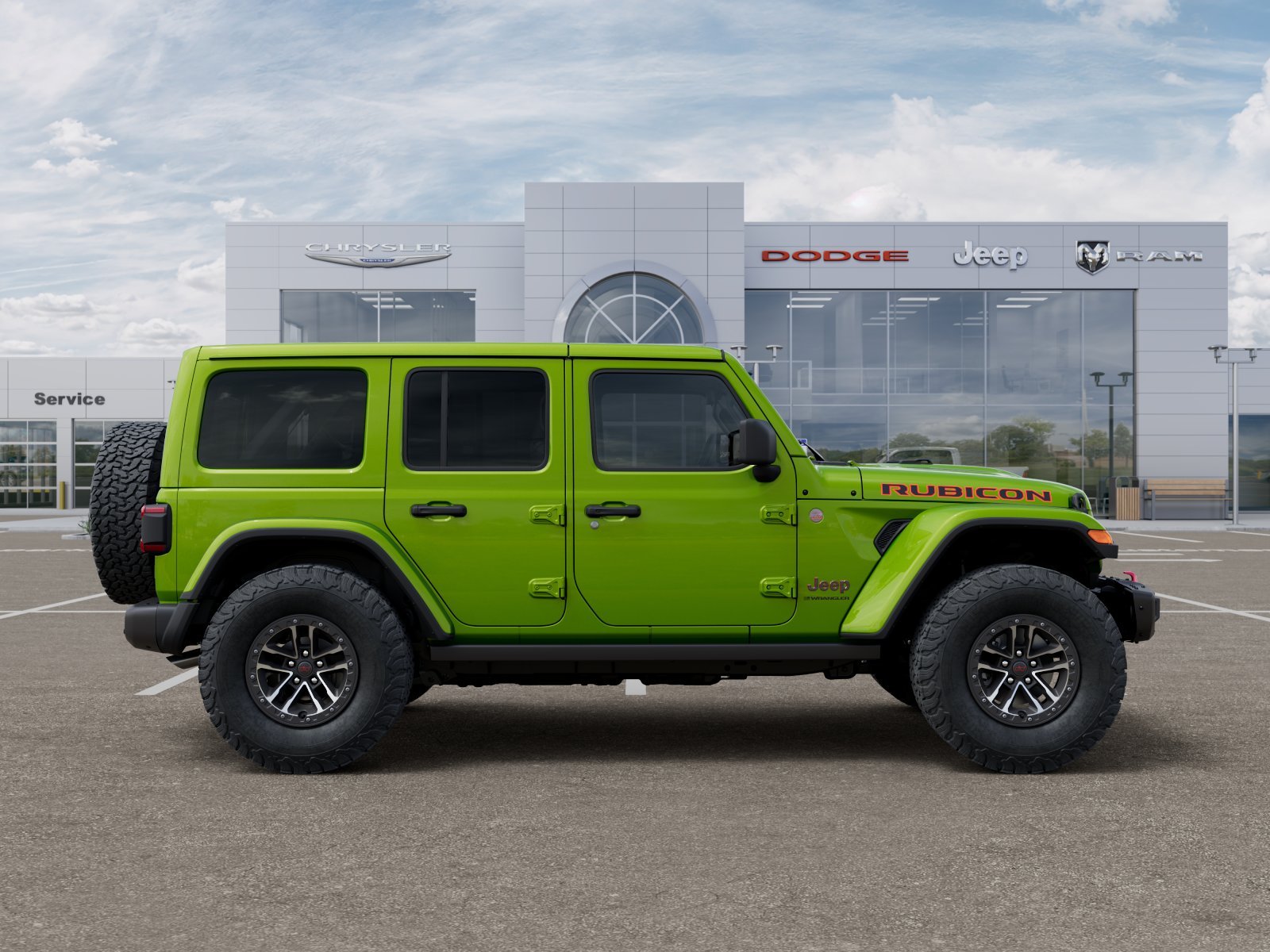 New 2025 Mojito Clear-Coat Exterior Paint Jeep Rubicon X image 28