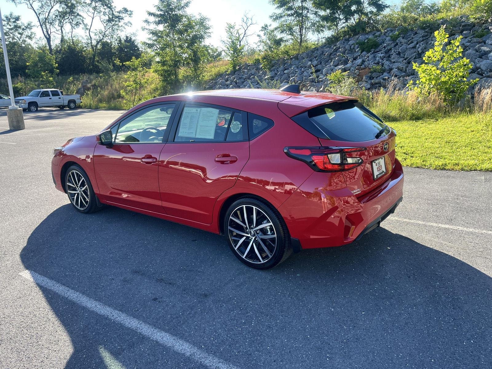 Certified Used 2025 Pure Red Subaru Sport image 7