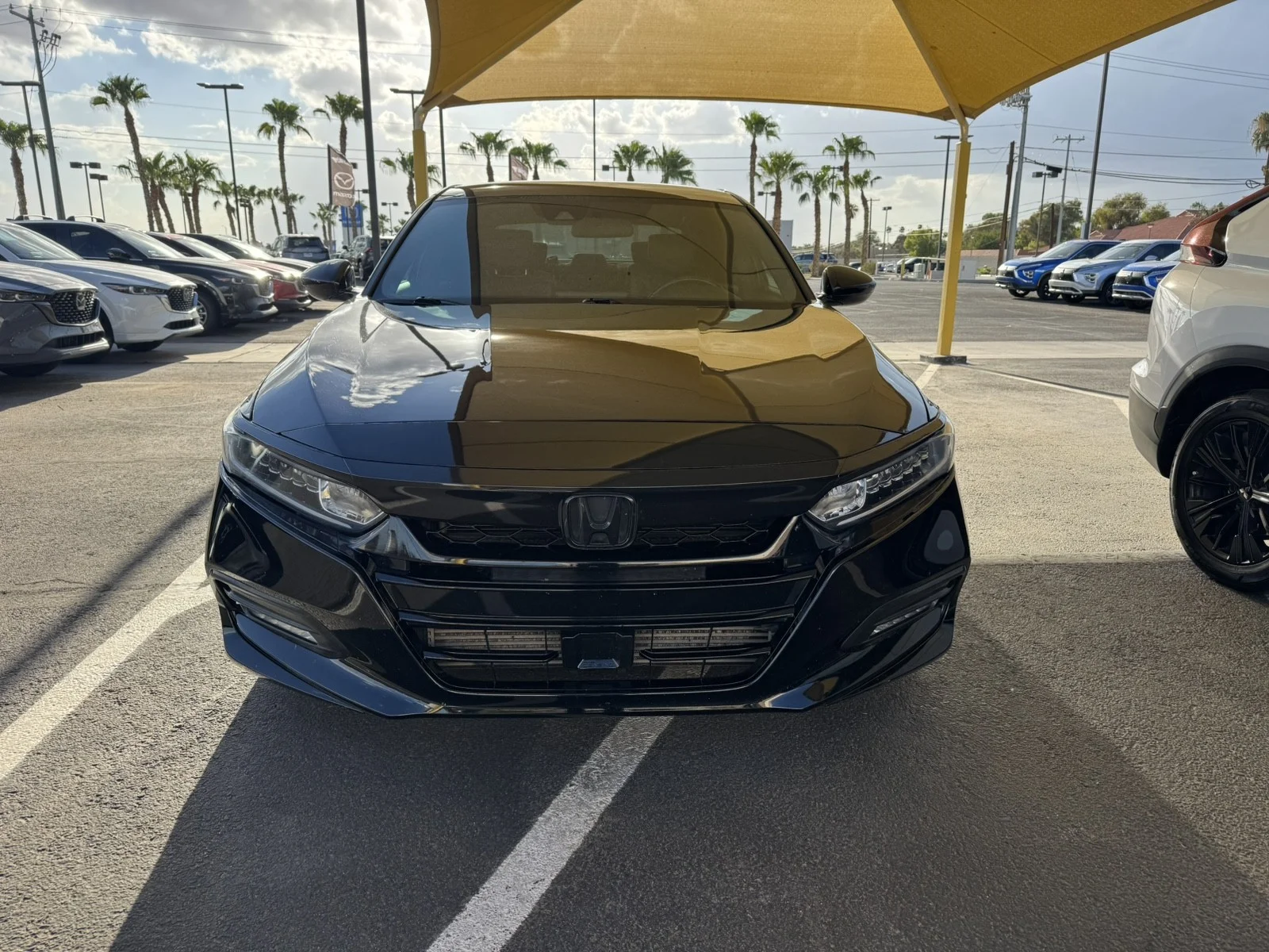 Used 2018 Honda Accord Sport with VIN 1HGCV1F32JA256238 for sale in Yuma, AZ