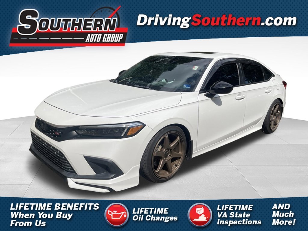 Used 2023 White Honda Si image 1