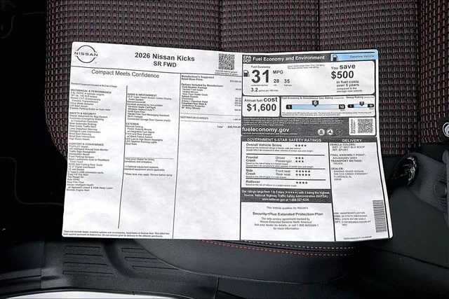 New 2026 White Nissan SR image 11