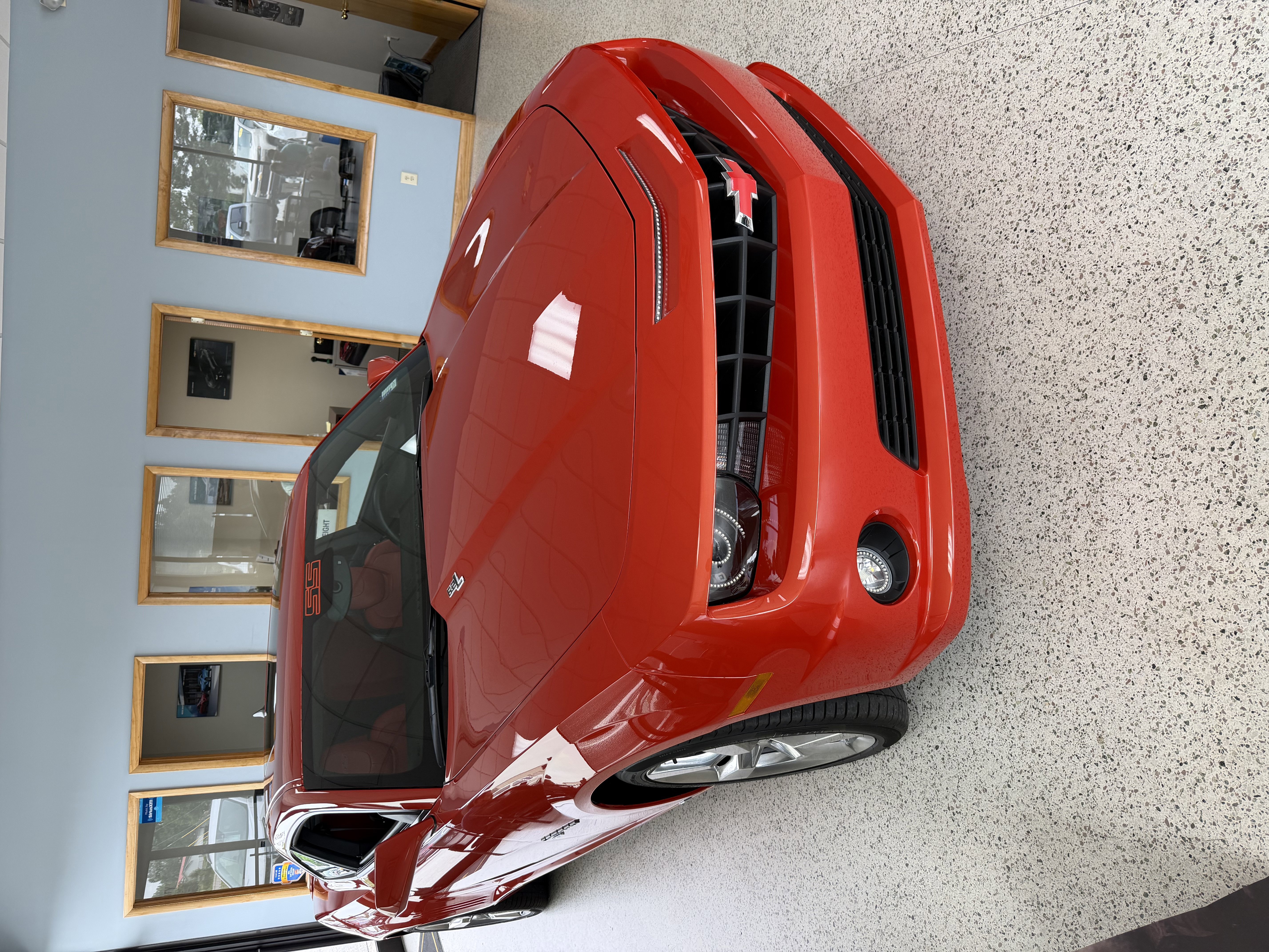 Used 2010 Inferno Orange Metallic Chevrolet 2SS image 7