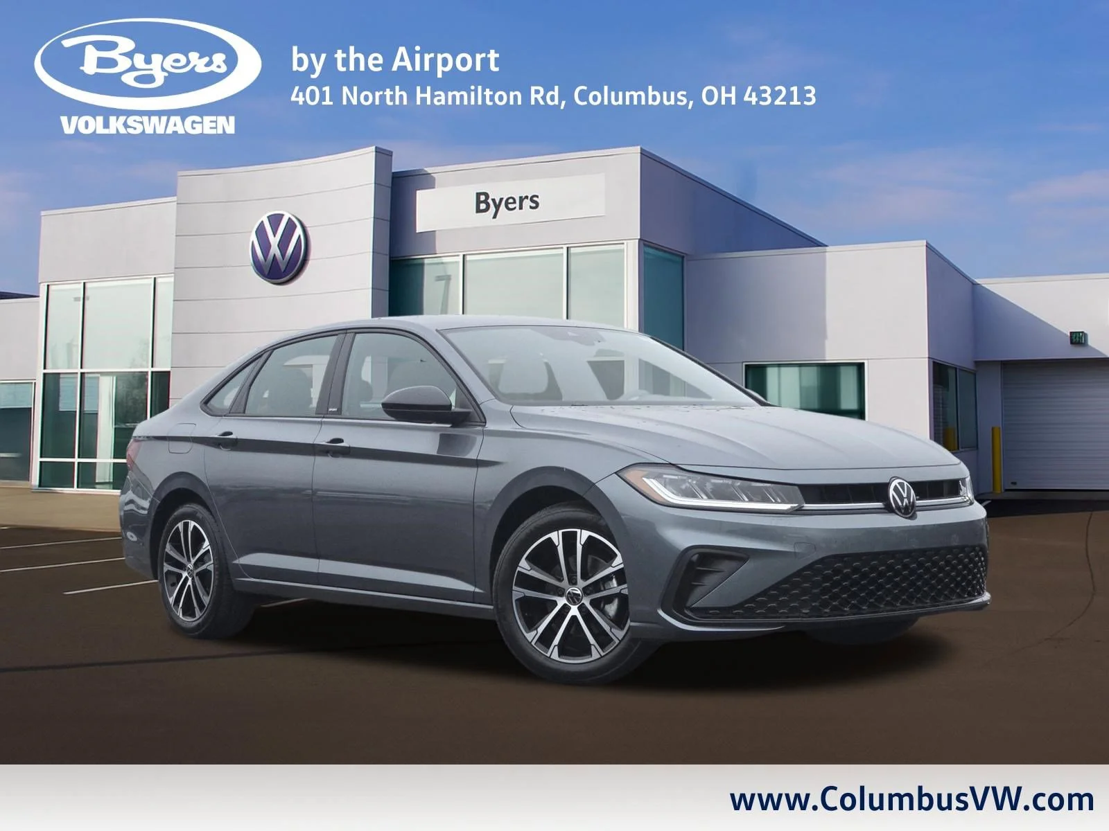 New 2026 Platinum Gray Metallic Volkswagen Sport image 1