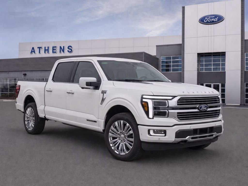 New 2026 Star White Metallic Tri-Coat Ford Platinum® image 1