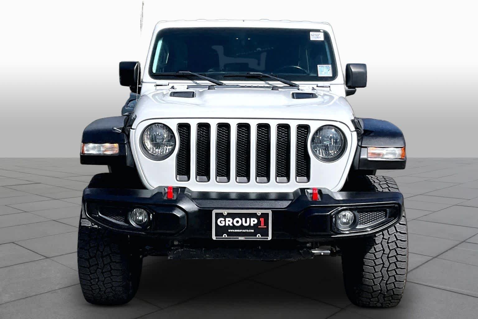 Used 2022 Bright White Clearcoat Jeep Unlimited Rubicon image 7