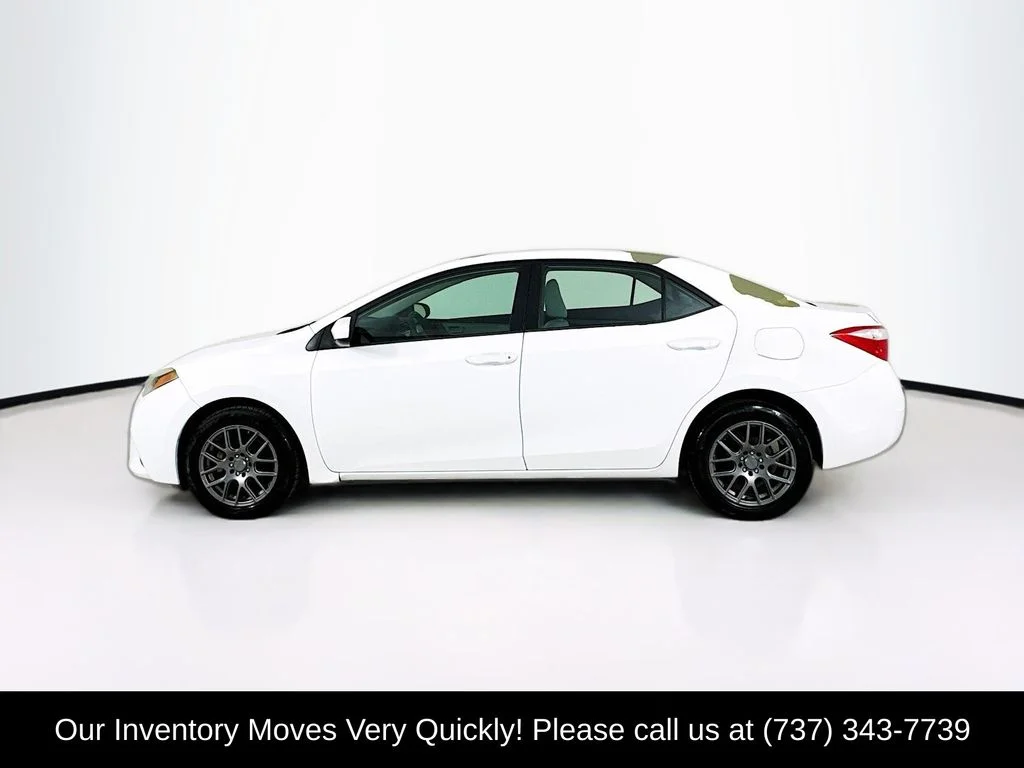 Used 2015 Super White Toyota LE image 4