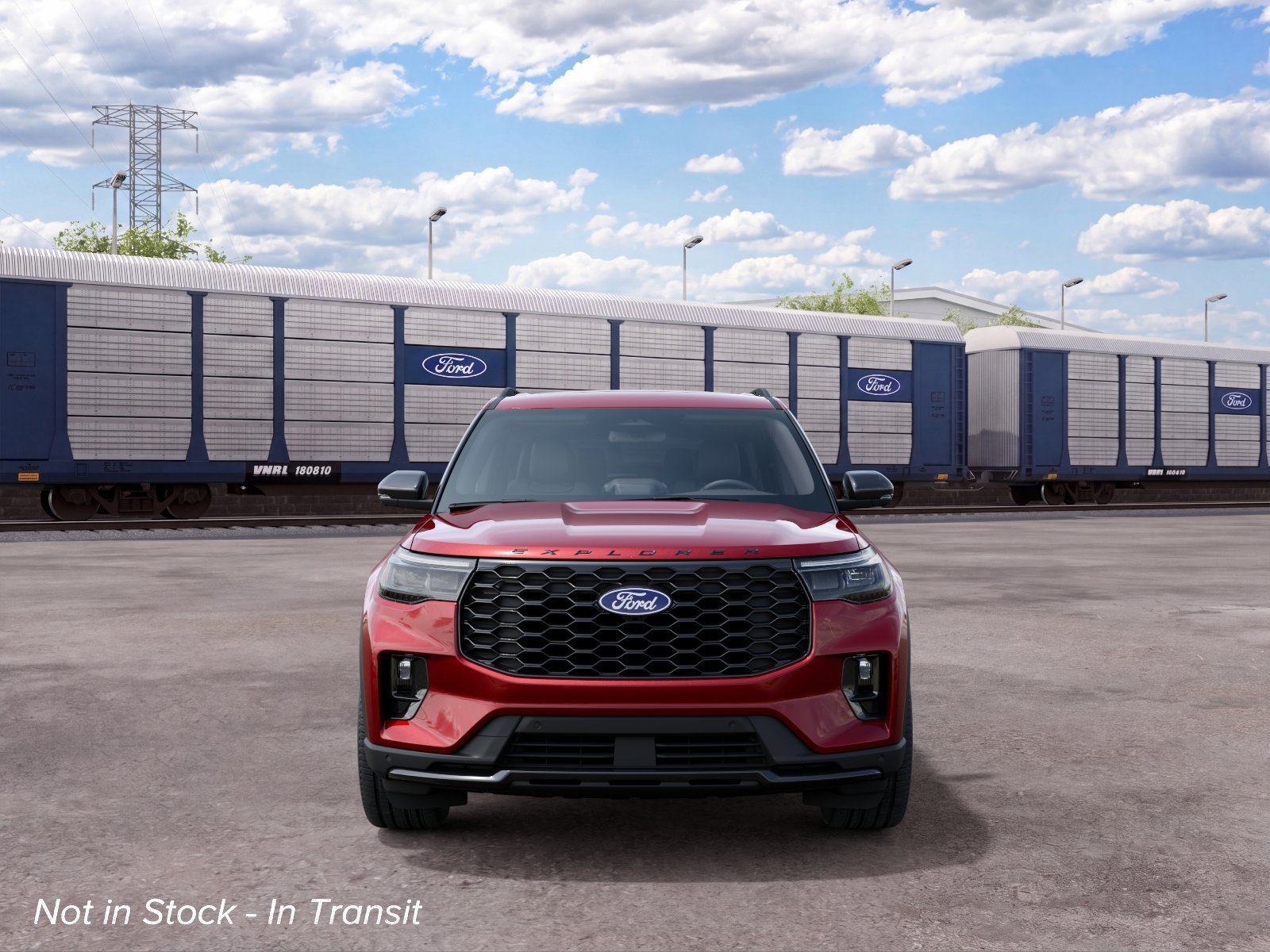 New 2027 Ruby Red Metallic Tinted Clearcoat Ford ST-Line image 3