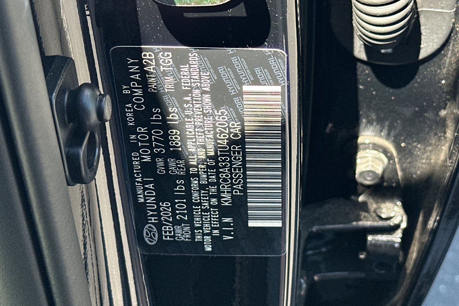 New 2026 Onyx Black Hyundai SEL image 28