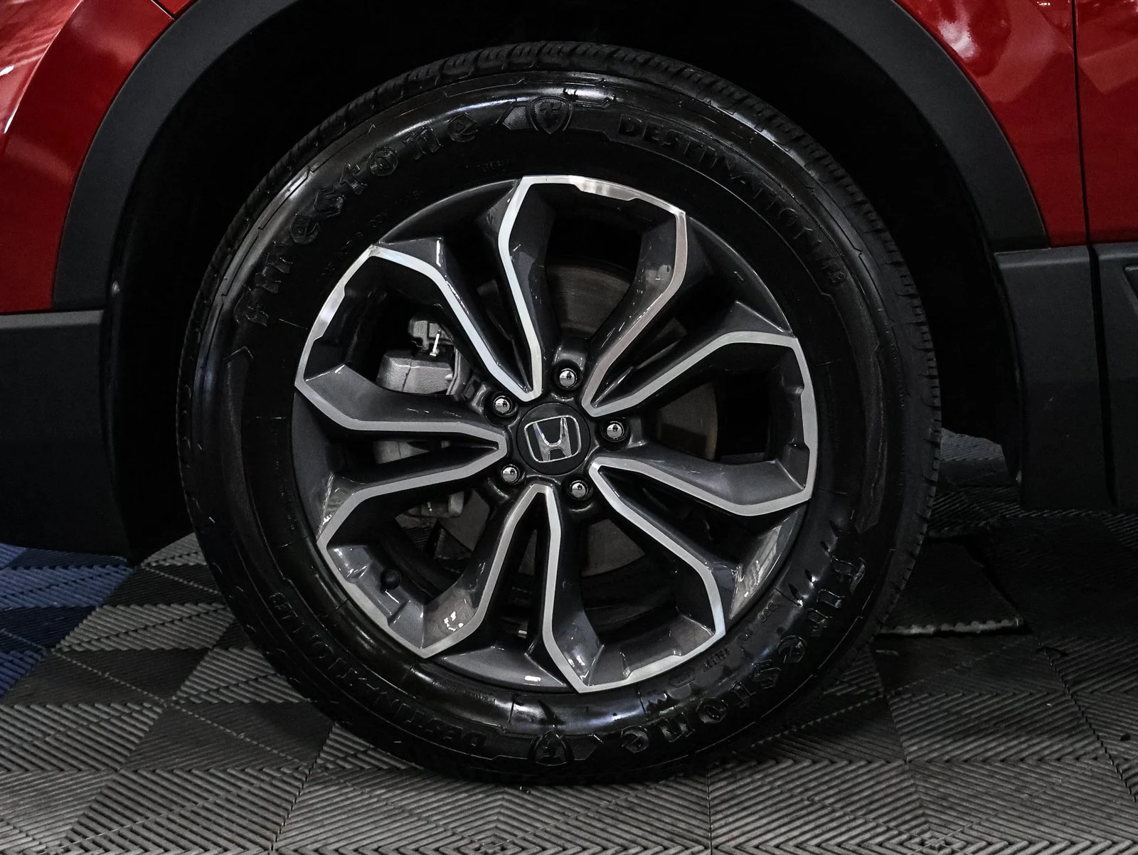 Certified Used 2022 Radiant Red Metallic Honda AWD EX image 18