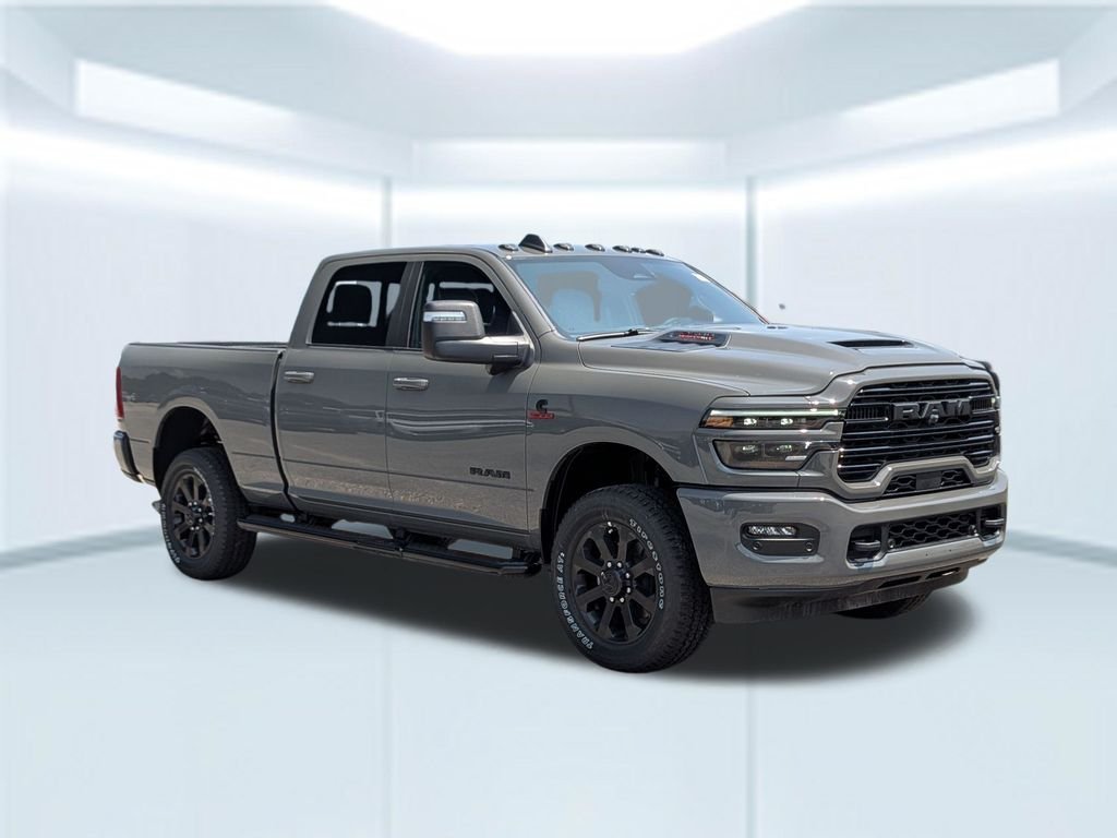 New 2026 Ceramic Gray Clear-Coat Exterior Paint RAM Laramie image 8