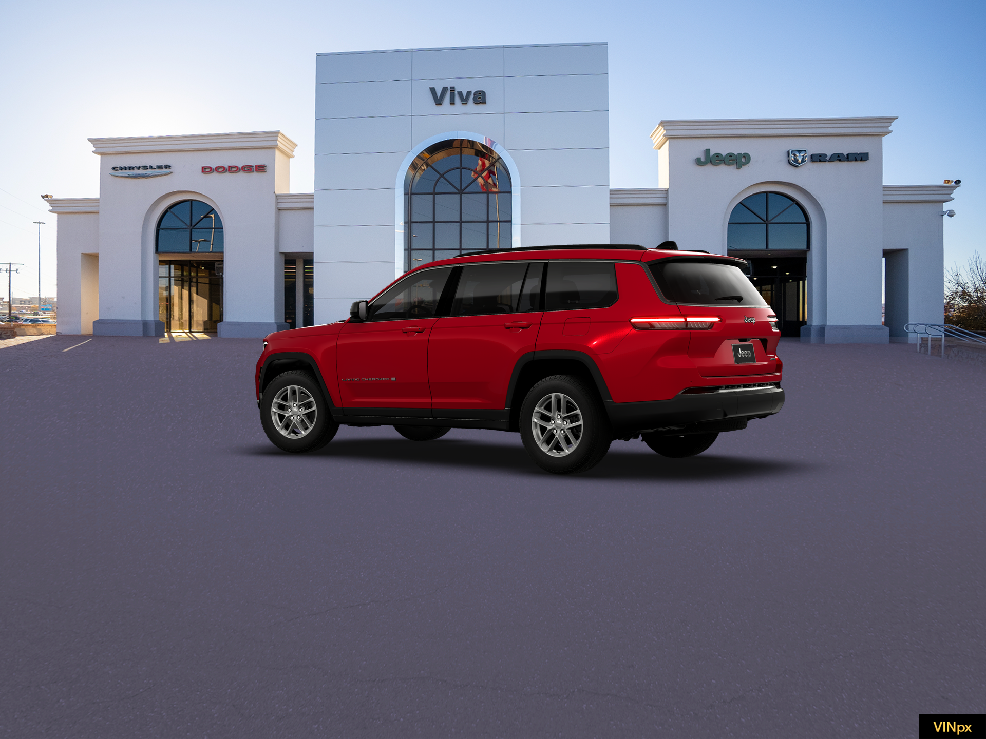 New 2026 Velvet Red Pearl-Coat Exterior Paint Jeep Laredo image 4