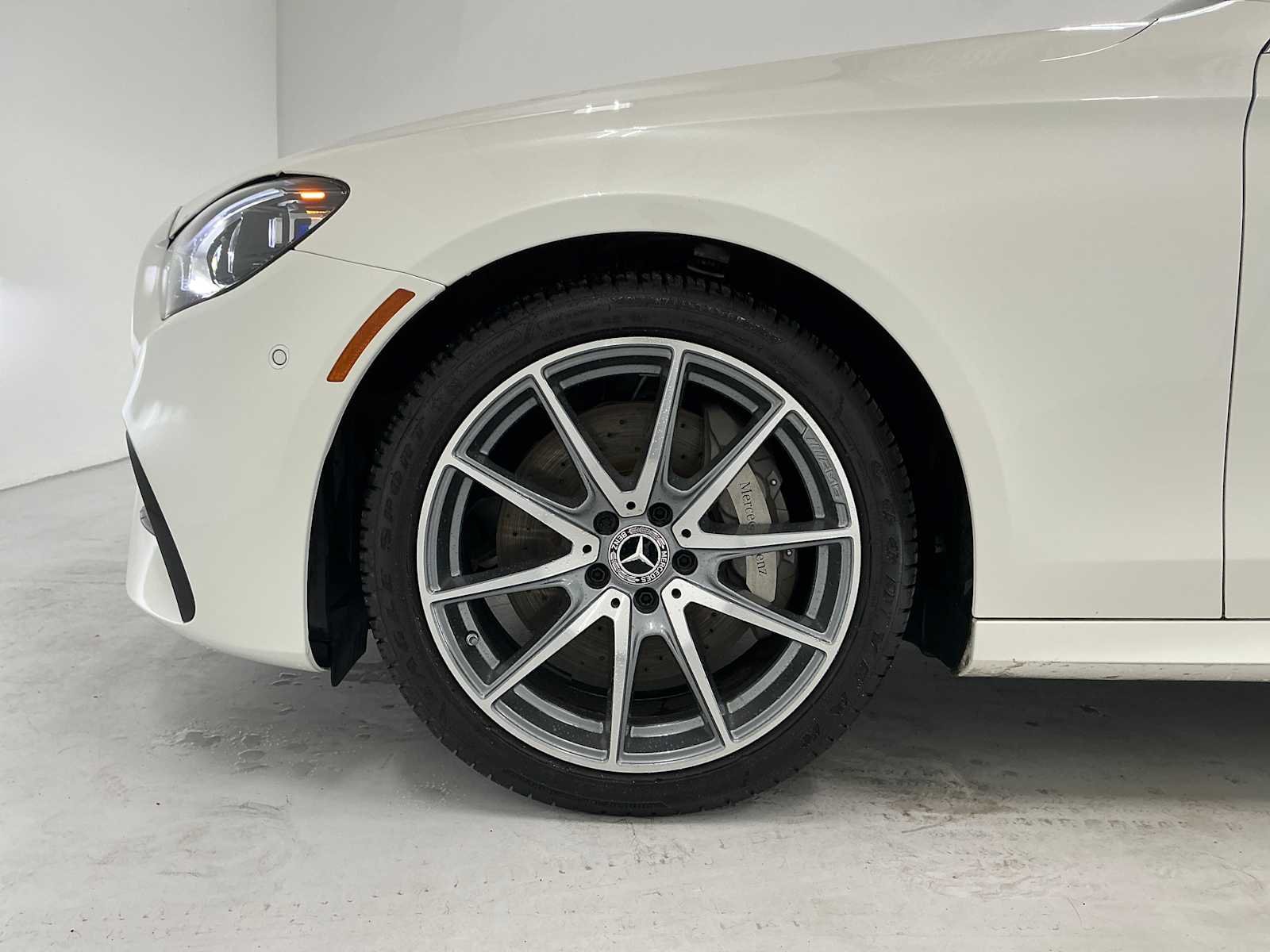 Certified Used 2022 MANUFAKTUR Diamond White Mercedes-Benz E 350 image 8