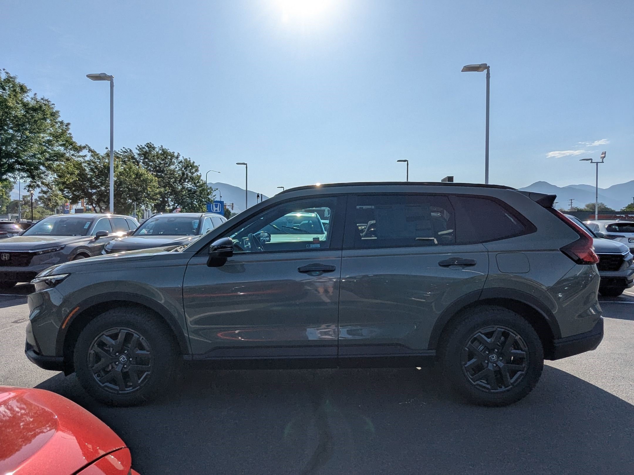 New 2026 Ash Green Metallic Honda TrailSport image 7