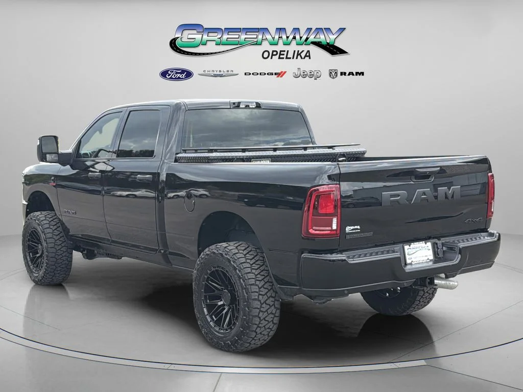 New 2025 Diamond Black Crystal Pearlcoat RAM Big Horn image 8