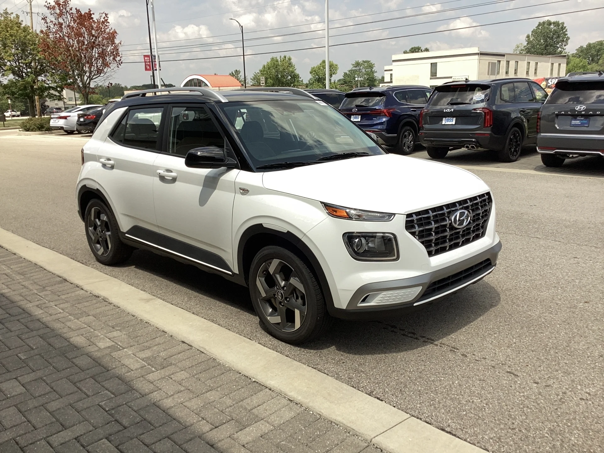 Certified Used 2026 Lunar White/Black Roof Hyundai  image 1