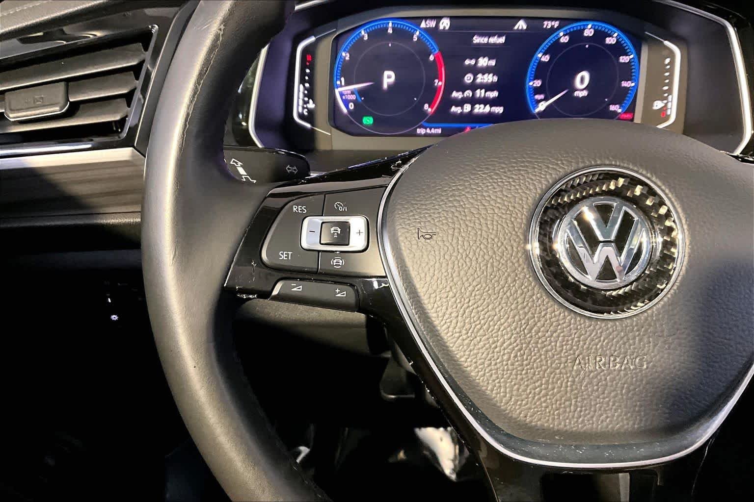 Used 2019 Deep Black Pearl Volkswagen SEL image 24